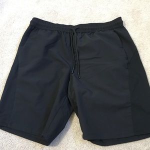 Men’s black shorts